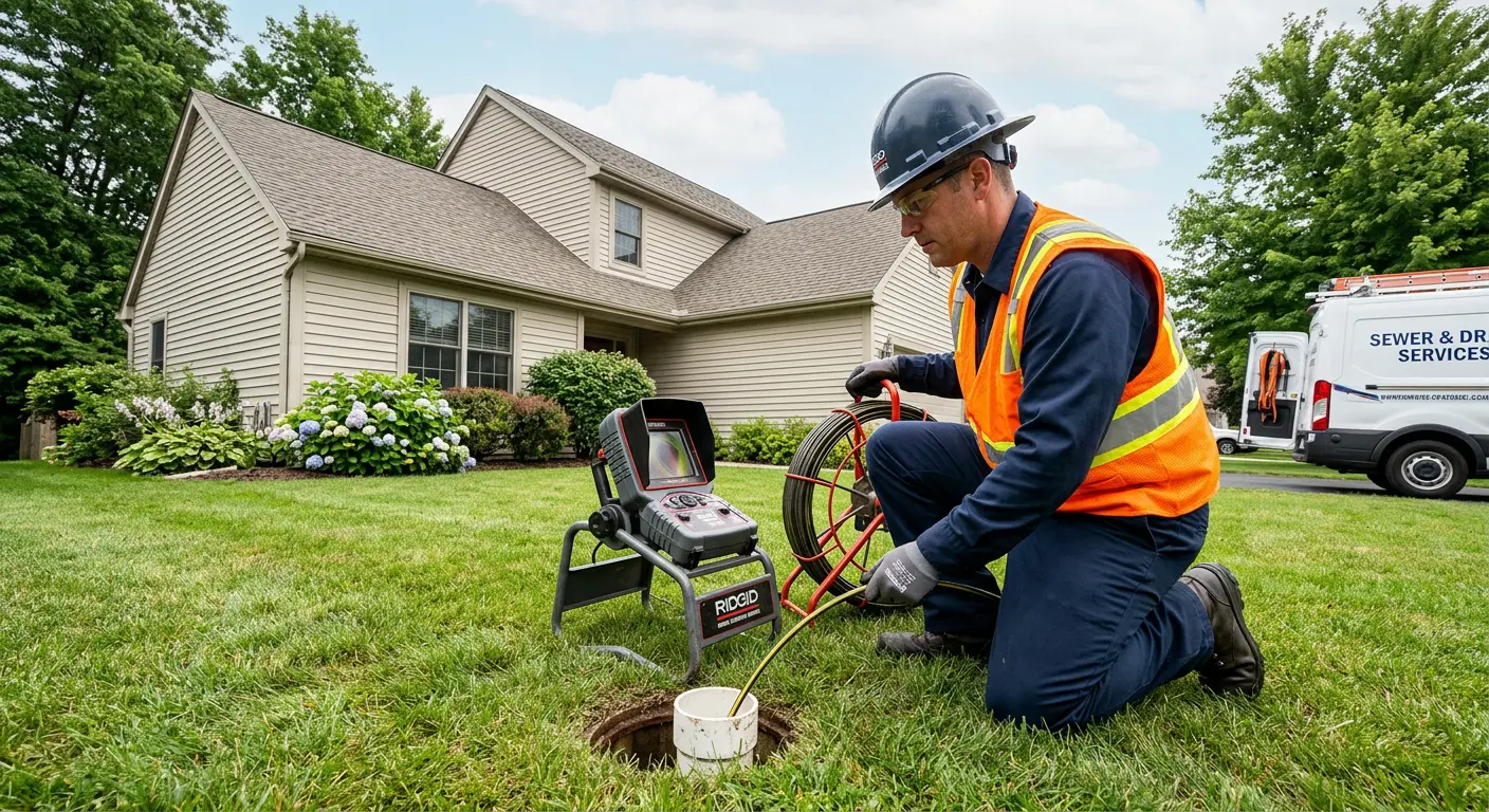 Sewer Cleanout in Hebron, CT